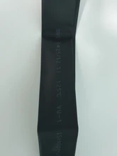 Tubo termorretráctil de 1 metro, 2:1, negro, 15mm, 16mm, 18mm, 20mm, 22mm, 25mm, 28mm, 30mm, 35mm, 40mm