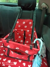 Portador de Mascota para coche, bolsa de viaje para asiento de perro y gato, impermeable, plegable, bolso para cachorro, alfombrilla, cubierta, canasta de Seguridad, 1 Uds.