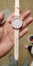 Las niñas lindo diseño de gatos niños reloj de mujer Simple reloj de cuarzo Casual señoras pulsera de moda los niños relojes mejor regalo