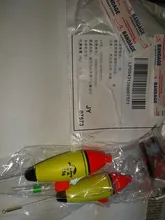 Luz de pesca flotante EVA, flotabilidad flotante, larga, Vertical, nocturna, palo de pesca en roca, aparejos Boya Bobber, 2 uds. 5g-40g