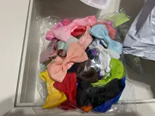 Conjunto de Diadema con lazo para el pelo, set de 20 unidades de cinta para el pelo, lazo de grogrén hecho a mano, diadema elástica, accesorios para el cabello para bebés y niños