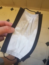 Mascarilla facial desechable no tejida de 3 capas, máscara protectora transpirable para la boca, antipolvo, 10/50/100/500 Uds.