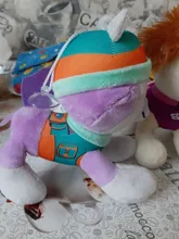 20cm Peluche pata patrulla perro de Peluche mariscal Everest rastreador Chase Skye de Peluche muñeca animé de Peluche juguetes de Peluche juguete para regalo