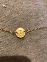 Pulseras de moda para mujer, brazalete redondo romántico con letras de Metal ajustables de color dorado, regalo para amantes, joyería de fiesta al por mayor, 2019