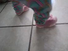 Calcetines para niñas pequeñas, zapatos de goma con suela suave de conejo, calcetines, zapatilla suave bebe niño pequeño, antideslizantes