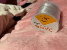 Cuerda elástica de alta elasticidad para abalorios, hilo de cristal para fabricación de joyas, accesorios para pulseras y collares, venta al por mayor, 0,5, 0,8 y 1mm