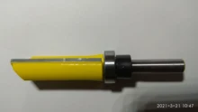 Plantilla de vástago de 8mm para carpintería, broca de enrutador, broca, fresa escariadora recta, recortadora de limpieza, cortador de espiga embellecedor empotrado, 1 ud.