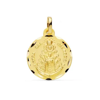 Medal 9k gold Virgin Dew 16mm. Smooth edge carved-Customizable-RECORDING INCLUDED IN THE PRICE
Medal 9k gold Virgin Dew 16mm. Smooth edge carved-Customizable-RECORDING INCLUDED IN THE PRICE