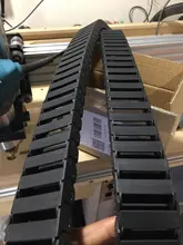 Cadenas de arrastre para cables de plástico, 7x7, con conectores de extremos, transmisión de puente de remolque, 10x20, 15x30, 40 y 50