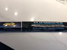 Película tintada de cristal para ventana de coche, color negro oscuro, rollo de 5%-50%, para verano, ventanas de casa, vidrio tintado, protección Solar