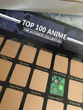 Póster de Anime para decoración del hogar, lista de cubo de Anime Premium y artisticos, gran regalo para los fanáticos del Anime, 100