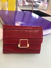 Tarjetero Retro de cocodrilo, cartera con patrón de cocodrilo, tarjetero multifuncional, funda para tarjetas de crédito, monedero de mano de PU a la moda