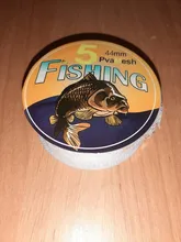 Carpa alimentador pesca PVA de 5 metros, malla para grundbait Soluble en agua, red euclidiana, protección ambiental, red PVA, aparejos de pesca