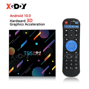 T95 XGODY H616 Smart TV Box Android 10 10.0 4GB 32GB 64GB 128G 4K HD Youtube Netflix TV media player 2.4G and 5G decoder
T95 XGODY H616 Smart TV Box Android 10 10.0 4GB 32GB 64GB 128G 4K HD Youtube Netflix TV media player 2.4G and 5G decoder