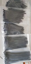 Cable-Ties Loop-Wire Zip-Tie Self-Locking Plastic Nylon Black 3x100 500pcs 3x60 3x80