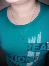 NPKDS-collar con letra de 26 letras, cadena con letras, colgante de joyería minimalista de oro