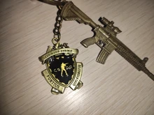 Juego CS ir medalla llavero de Metal colgante contador de collares huelga llavero de la joyería de los hombres los Fans, regalo de recuerdo de las mujeres gargantilla