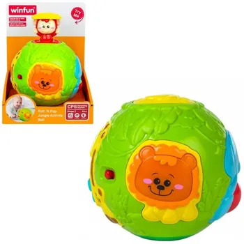 Winfun-children's animal ball with light and sound (44527), color/assorted model
Winfun-children's animal ball with light and sound (44527), color/assorted model