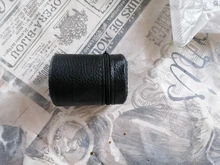 4 unids/lote 70ml Camping al aire libre vajilla de tazas suministros de Picnic de vino de acero inoxidable taza de cerveza tazas para whisky de cuero de la PU