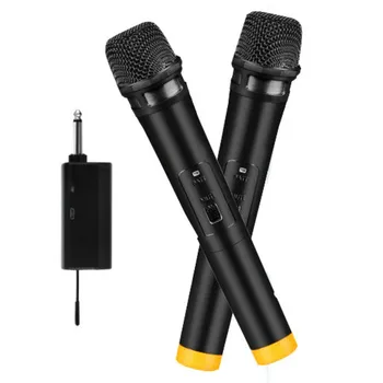 Wireless microphone professional karaoke microphone Bluetooth dynamic rechargeable for weddings/house/meeting/party
Wireless microphone professional karaoke microphone Bluetooth dynamic rechargeable for weddings/house/meeting/party