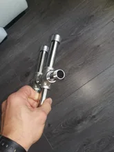 BSP 1/2 3/4 1Pipe Fitting Stainless Steel 304 MalexMale Threaded Pipe Connector 5/6/8/10/15/20/30cm