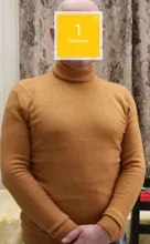 Suéter cálido de cuello alto para hombre, suéteres ajustados de punto ajustada, Tops de manga larga, Color sólido, otoño e invierno, M-3XL, novedad de 2020