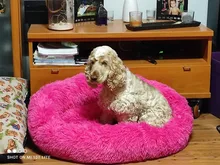 Sofa Cushion Nest Donut Cat-Beds Sleeping-Bag Dogs Plush Soft Large Pet-Basket Small