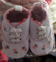 Zapatos de encaje bordado floral blanco para niña, zapatos blandos para antes de caminar, calzado para niño pequeño para primeros pasos