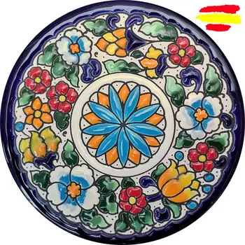 Ceramics plate from 12cm/4.7 inch-glazed ceramics made up handmade-made in España-artesanías españolas-MIJASCERAMIC- 
Ceramics plate from 12cm/4.7 inch-glazed ceramics made up handmade-made in España-artesanías españolas-MIJASCERAMIC-