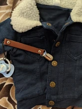 De cuero de bebé Clip chupete Cadena de chupete soporte para pezones cierres de Metal Clip para chupete bebé alimentación para la dentición del bebé producto