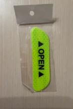 Pegatinas de advertencia de seguridad para puerta de coche, tira reflectante de apertura automática, resistente al agua, de larga distancia, luminosas, para Lada, 4 Uds.