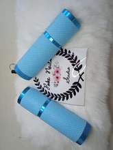 Mini lámpara portátil UV 9 LED Morado para secado de uñas, linterna para esmalte de uñas en Gel artístico, herramientas de máquina