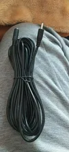 Extensión de Cable de alimentación de CC, adaptador de Cable de 5V, 2A, 1/1mm x 3/5mm, conector macho de CC hembra para cámara de seguridad CCTV, 3,5, 5/1,35 metros