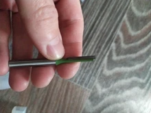 LAVIE-broca recta de carburo de tungsteno, broca de enrutador de doble flauta individual, vástago de 6mm, Fresa de madera para herramienta de carpintería, MC06020, 1 unidad