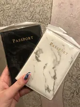 Funda de pasaporte para hombre y mujer, de cuero sintético, estilo de mármol, tarjetero de viaje, porta pasaporte, paquete, BILLETERA, bolso