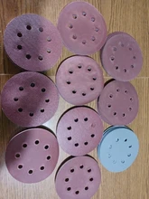 Discos de lija de 100 uds, hojas de lija, grano 80-2018, almohadilla de lijado para pulir madera