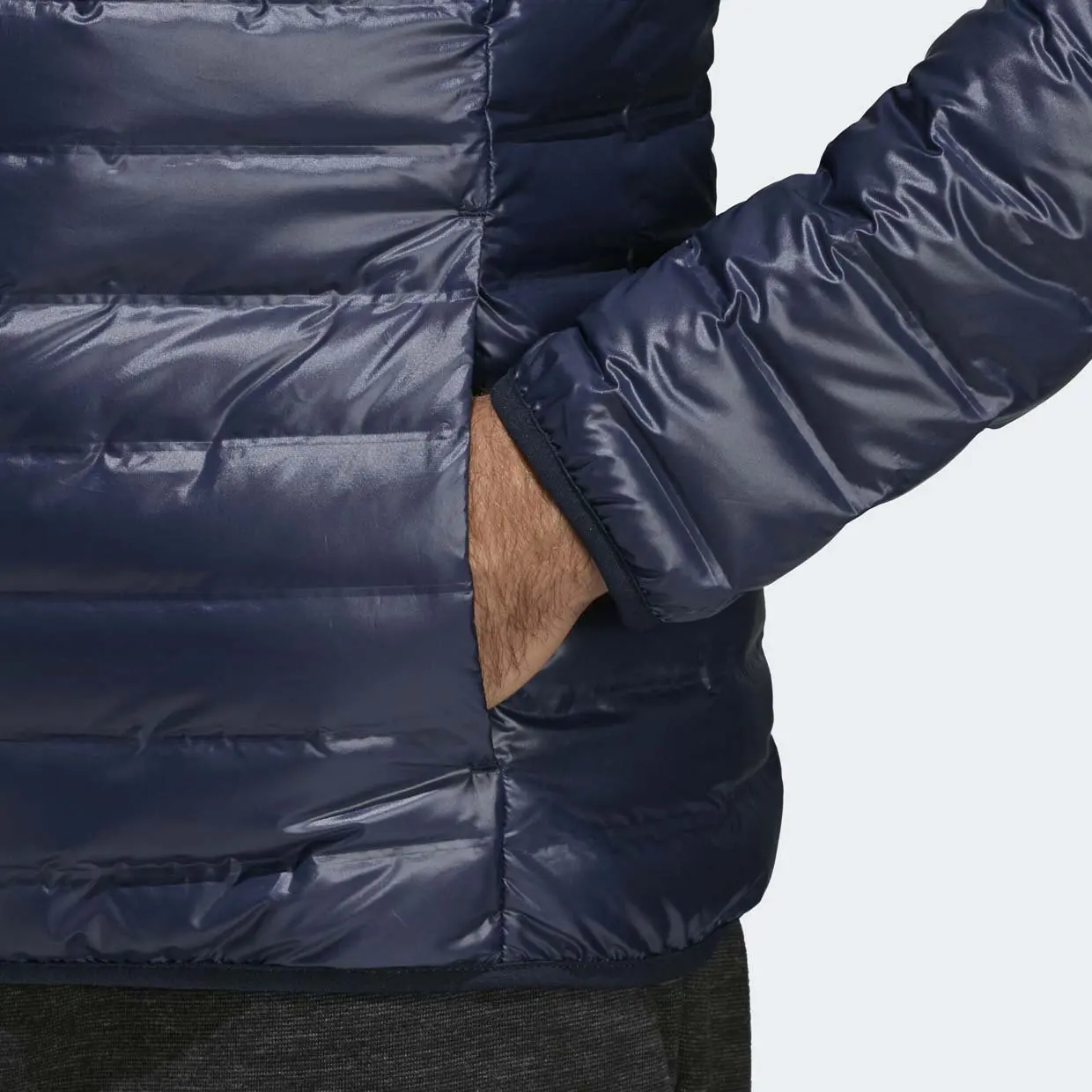 varilite hooded down jacket
