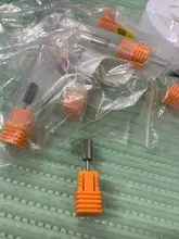 Brocas de acero de tungsteno para taladro de uñas, fresas de cerámica de carburo para taladro de uñas