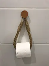 Soporte para colgar papel higiénico y toallas, suministros vintage de decoración para el baño del hotel