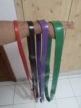 Bandas de goma unisex para fitness, cinta de yoga y pilates, expansor de lazo elástico para crossfit, equipo de fuerza para ejercicio en el gimnasio de 208cm