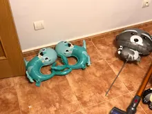 Globos de papel de aluminio con dibujos de animales para niños, Globos de aire de ardilla, zorro, decoraciones para fiesta de cumpleaños, juguetes inflables de erizo