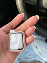 Cristal templado + funda para reloj, Protector de pantalla para carcasa de reloj Apple, 44mm, 40mm, 42mm y 38mm, para Iwatch SE 6, 5, 4, 3, 2, 1