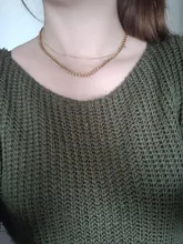 Cadena de eslabones cubanos estilo Hip Hop para hombre y mujer, gargantilla de acero inoxidable, Punk, 3mm/5mm/7mm