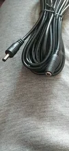 Extensión de Cable de alimentación de CC, adaptador de Cable de 5V, 2A, 1/1mm x 3/5mm, conector macho de CC hembra para cámara de seguridad CCTV, 3,5, 5/1,35 metros