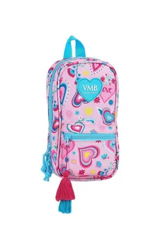 PLUMIER VICKY MARTIN BERROCAL backpack with 4 full Cup hearts 12X23X5 412036747 
PLUMIER VICKY MARTIN BERROCAL backpack with 4 full Cup hearts 12X23X5 412036747