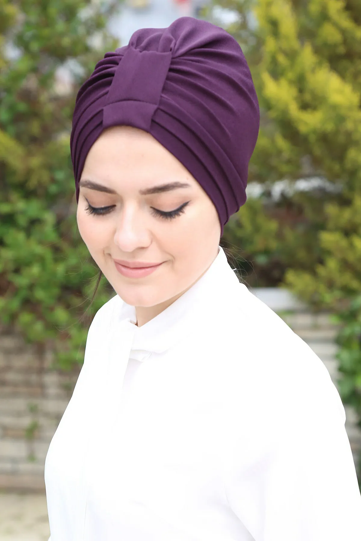 

Plain Caps New Season 2021 Woman Muslim Bandana Beanie Street Wear Female Muslim Hats Under Wrap Hijab Cap Headscarf Bonnet Duba