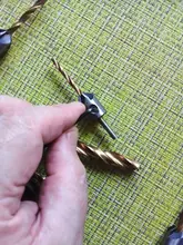 3-10mm vástago redondo revestimiento de titanio de HSS Countersink taladro poco carpintería chaflán aburrido herramienta para trabajar la madera con Hex L-llave