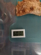 Alta Precisión Digital termómetro higrómetro medidor de reptil, tortuga terrario accesorios para tanque de acuario de temperatura y humedad