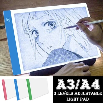 A4 LED Drawing Boards Light Pad Graphic Tablets Artcraft Tracing Light Box Copy Board Painting Writing Drawing Tablet Sketching 
A4 LED Drawing Boards Light Pad Graphic Tablets Artcraft Tracing Light Box Copy Board Painting Writing Drawing Tablet Sketching