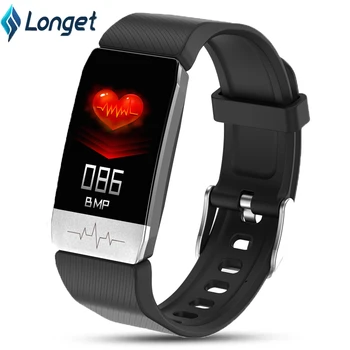 New Fitness Tracker T1 Smart Bracelet Body Temperature Monitor IP67 waterproof watch Heart Rate Monitoring Smart Wristband
New Fitness Tracker T1 Smart Bracelet Body Temperature Monitor IP67 waterproof watch Heart Rate Monitoring Smart Wristband